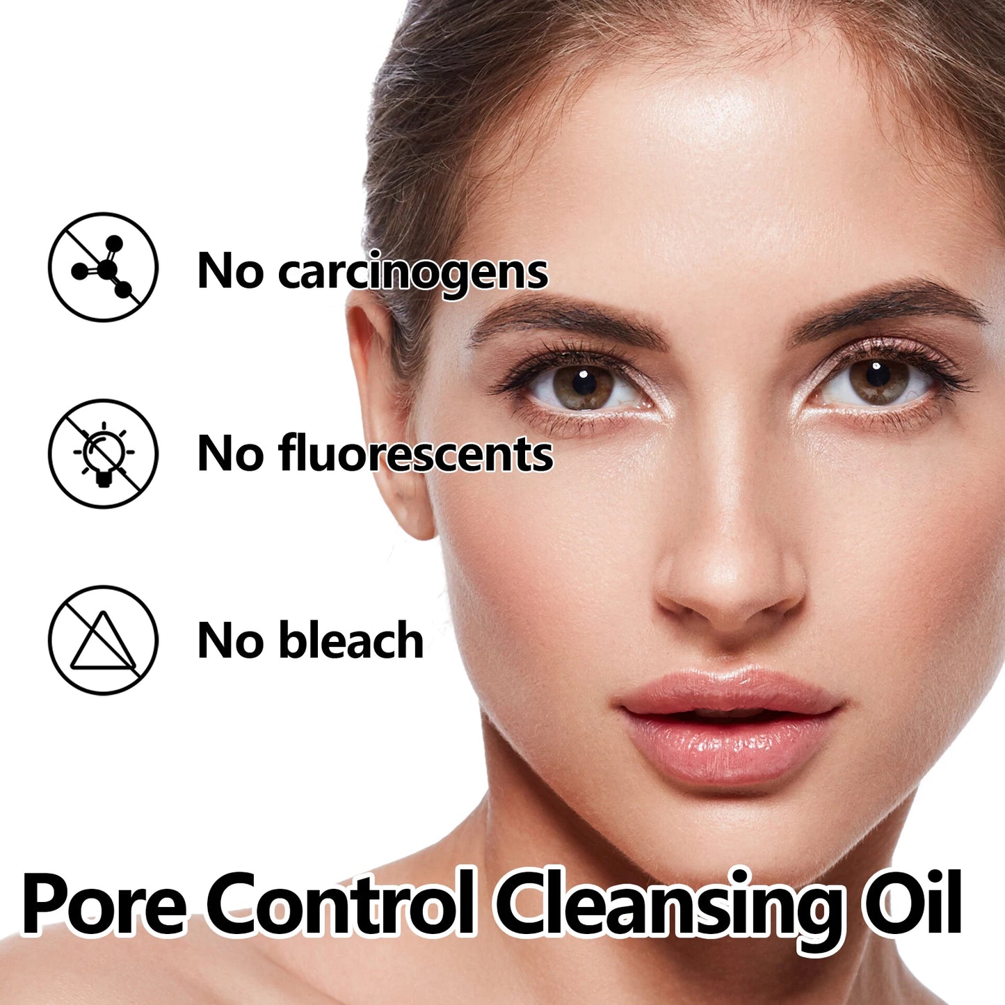 Pore-Control Cleansing Oil: Removes Makeup Gently, Cleans Pores, and Nourishes Skin