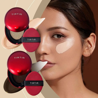 TIRTIR Air Cushion Foundation Cream Long-lasting Concealer Whitening Makeup Waterproof Cosmetics Brighten Face Makeup