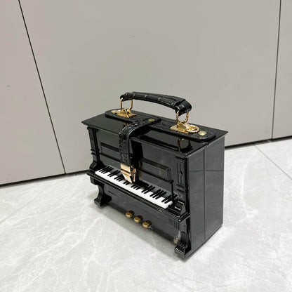 purses and handbags Luxury Designer crossbody shoulder bag For Women piano shape handmade bags Purse Messenger Bag banquet bag