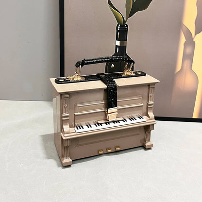 purses and handbags Luxury Designer crossbody shoulder bag For Women piano shape handmade bags Purse Messenger Bag banquet bag