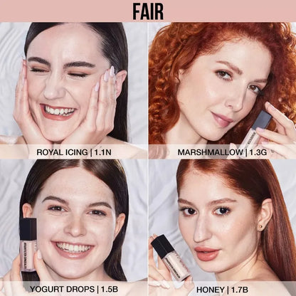 HUDA BEAUTY Faux Filter Luminous Matte Eye Concealer Moisturizing Long Lasting Lightweight Foundation Makeup Liquid Foundation