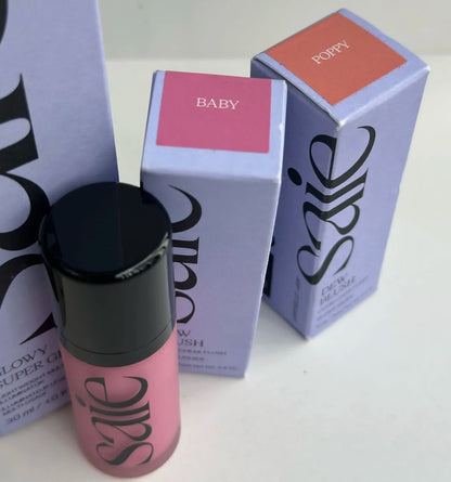 Saie High-gloss Gel Makeup Rose Pink Starglow Liquid Blush Hydrating Lasting Matte Rough Baby Chily Brand Face Glossy Sexy Blush