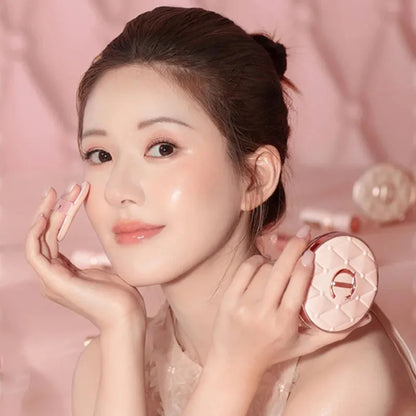 Charlotte Tilbury Heart Shape Double Splicing Two Colors Powder Blusher Powder Unique Design Makeup Products Star Powder Blusher