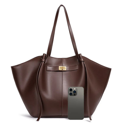 Branded Designer Shoulder Tote Bags For Women Soft PU Leather Big Capacity Shopper Tote Underarm 2025 Luxury Designer Handbags