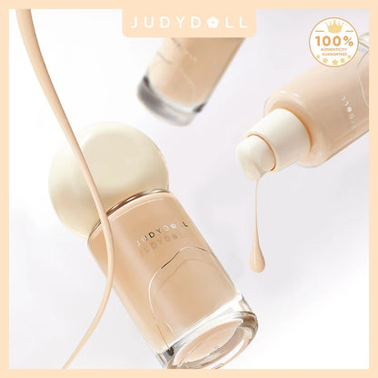 Judydoll Oil-Control Foundation, Long-Lasting, Matte Finish, Full Coverage, Oil-Free, Sweat-Proof, Flawless Skin, Oil Skin