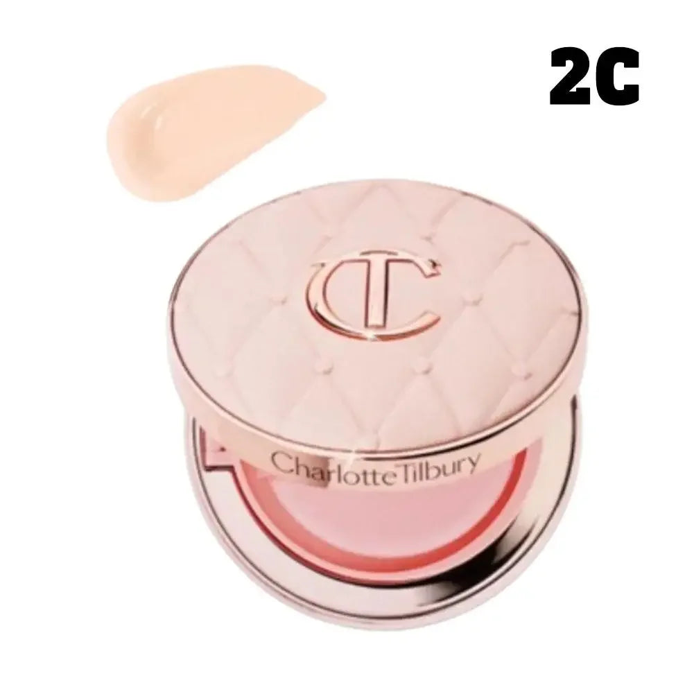 Charlotte Tilbury Heart Shape Double Splicing Two Colors Powder Blusher Powder Unique Design Makeup Products Star Powder Blusher