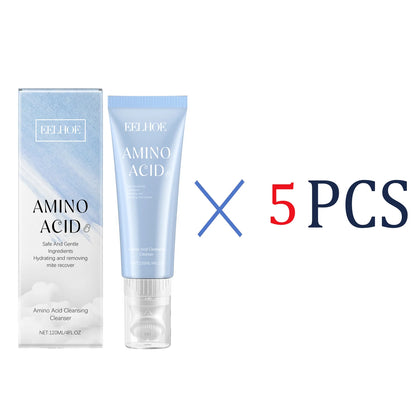 EELHOE Amino Acid Cleansing Cleanser Keep Moisturized Deeply Clean The Pores Remove Dirt Excess Oil Remove Aging Cuticles 120g
