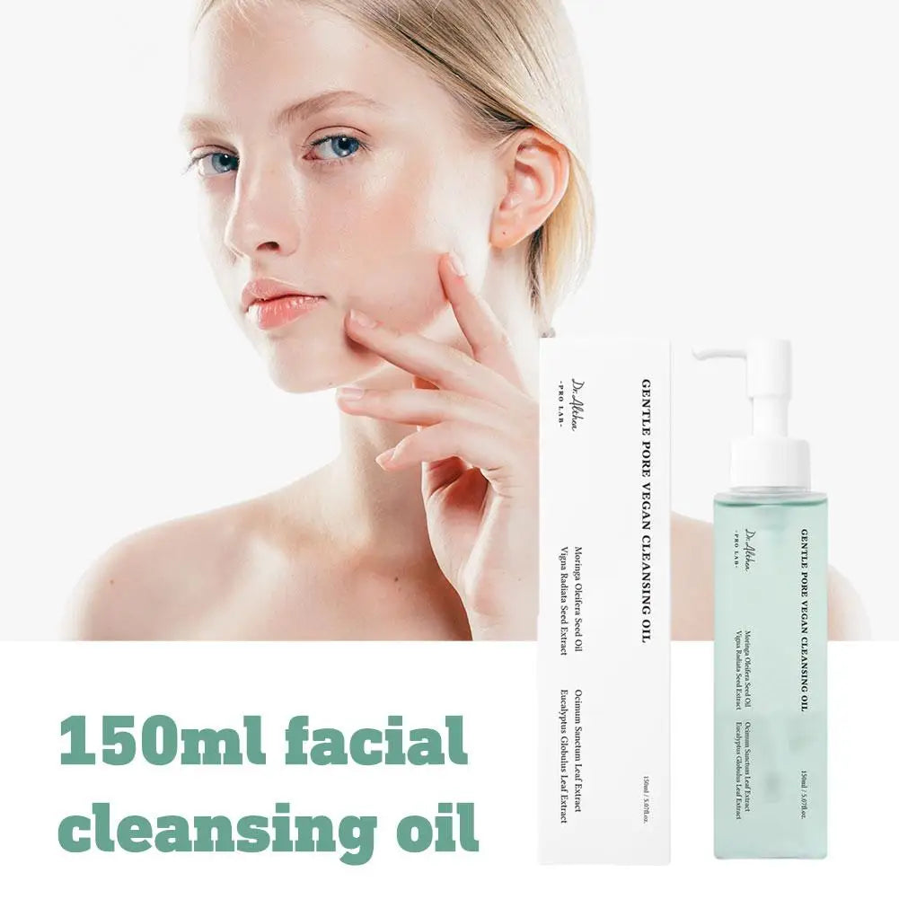 Deep Cleansing Makeup Remover Oil 150ml Dr.Althea Gentle Pore Clean Moisturizing Vegan Formula Korean Natural Oil Skin Cleanser