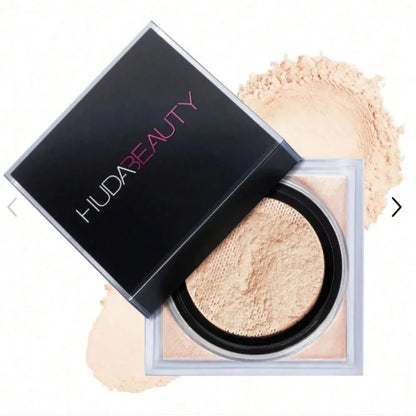 2025 Loose Baking Setting Powder Oil Control Natural Face Matte HUDA Waterproof BrighTening Loose Powder Makeup Cosmetics
