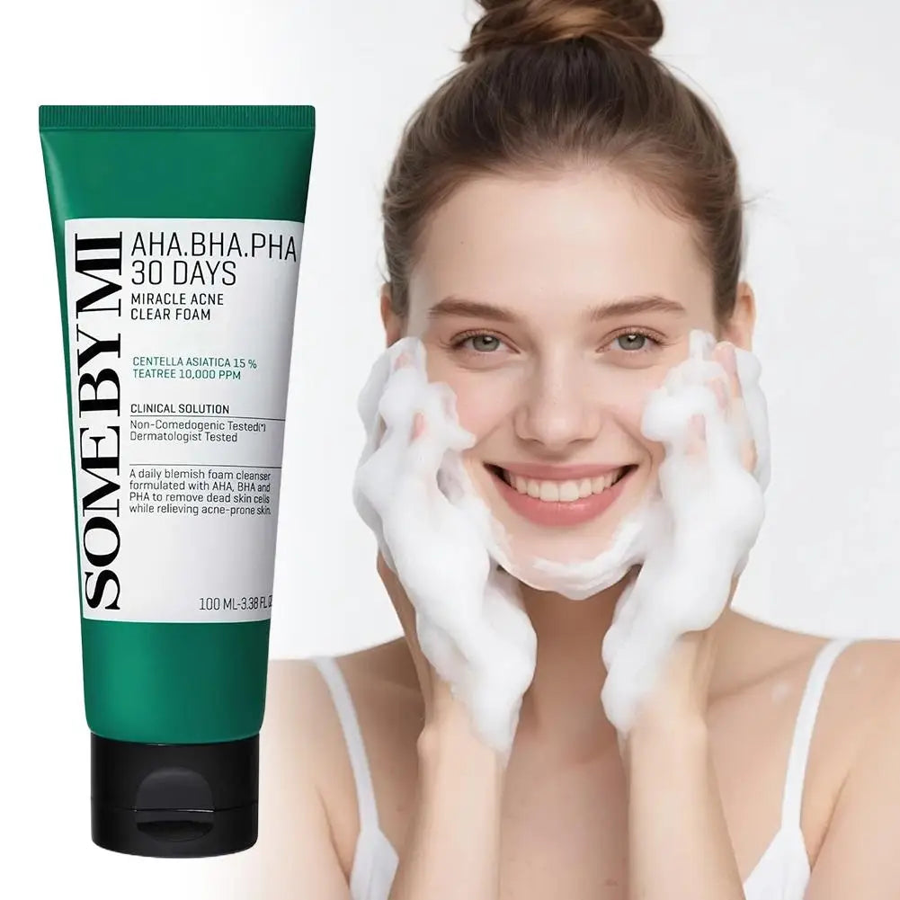 SOMEBYMI Shabomi 4-color Face Cream, Tea Tree Triac Acid Essence, 4-color Face Toner, SPF 50 V10 HYAL Sunscreen, Korea Skin Care