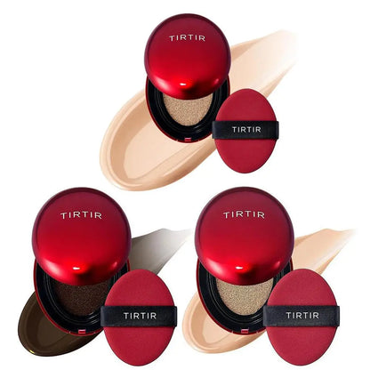 TIRTIR Air Cushion Foundation Cream Long-lasting Concealer Whitening Makeup Waterproof Cosmetics Brighten Face Makeup