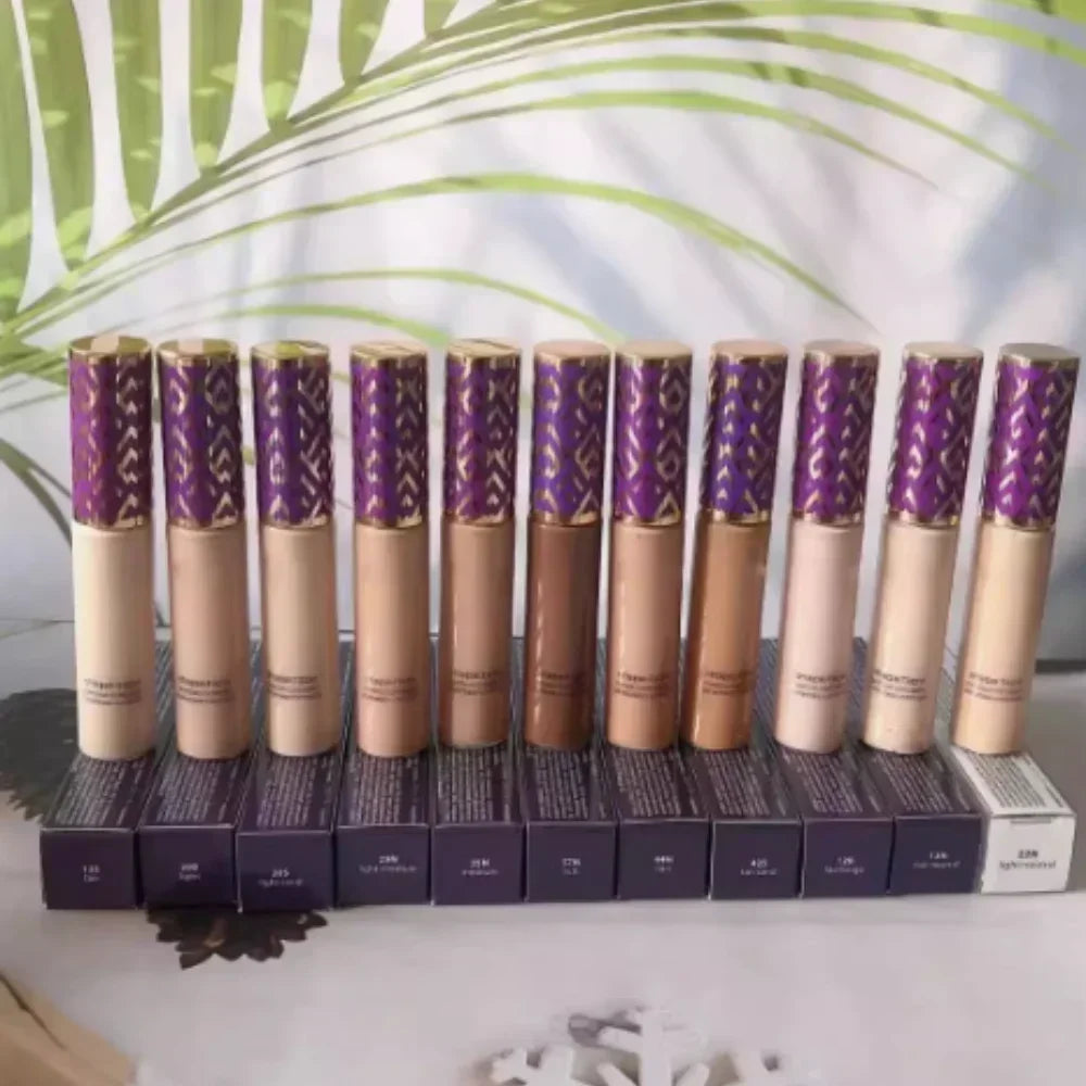 Waterproof Concealer Oil-control Liquid Foundation Covering Black Circles Blemishes Acne Marks Spots Face Contour Natural Makeup