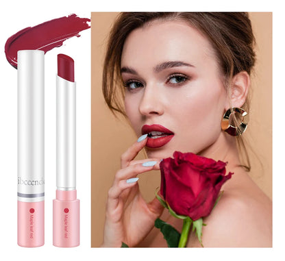 4Colors/set Cigarette Lip Gloss Set Velvet Matte Waterproof Long-lasting Lip Non-Stick Cup Cigarette Lipstick Makeup For Women
