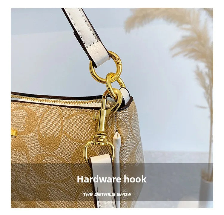 2025 Summer Hot Sale! Vintage Monogram Niche Bag | Single Shoulder & Crossbody | Stylish Handheld Tote