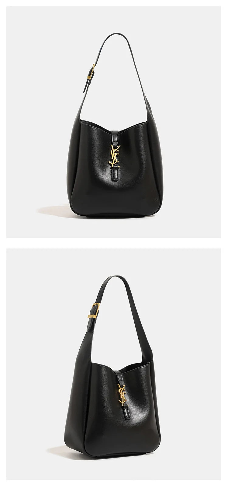 Yangshulin New ROSE Same Style Underarm Bag Water Bucket Bag Large Capacity Single Shoulder Commuter Female