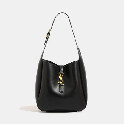 Yangshulin New ROSE Same Style Underarm Bag Water Bucket Bag Large Capacity Single Shoulder Commuter Female