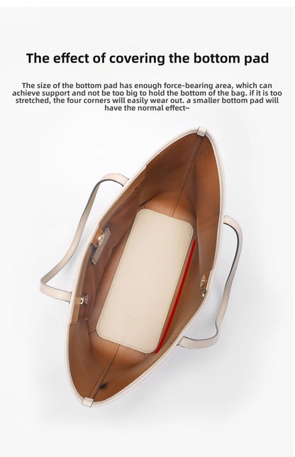 Purse Organizer insert for Handbags Base Shaper 3pc Set city33 Felt Organizer Insert Large Tote Bag Organizer with Zipper