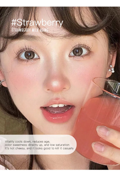 HERORANGE delicate and beautiful, mirror light lipstick, light makeup, lip gloss, long-lasting moisturizing without fading