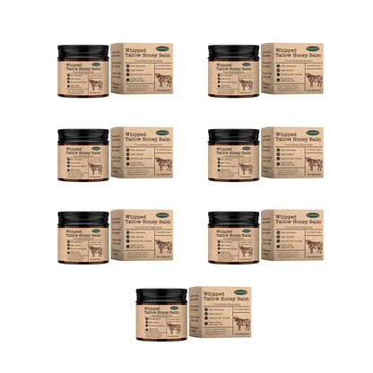 WoodSleep Beef Tallow Paste Deeply Moisturizer Brightening Wrinkle Remover Grass Fed Tallow Wild Honey Face Body Cream Skin Car