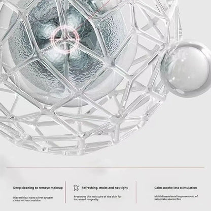 Korean Hexkin Efficient Cleansing Facial Cleanser Time Brightening Deep Get Rid Of Makeup Lavender Cornfower Extract Cleanser