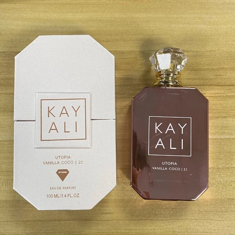 KAY ALI Elegant Women’s Perfume 100ml Alluring Fruity Floral Scent with Warm Woody Base for A Long-Lasting Romantic Impression