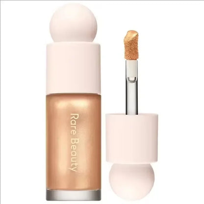 Rare Beauty Dual-use Enlighten Powder Portable Mirror Eyes Cheek Blusher Waterproof Mositure Face Contour Shadow Plump Makeup