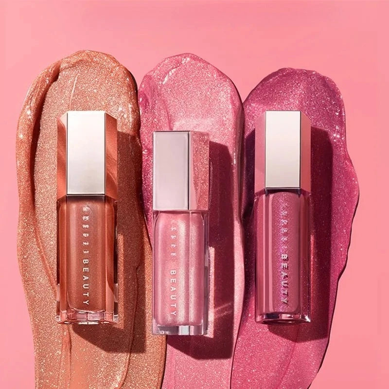 *//Gloss Bomb Lip Glaze Multi-color Moisten Shine Glitter Lip Plumper Makeup Beginner Liquid Lipstick Makeup Cosmetics