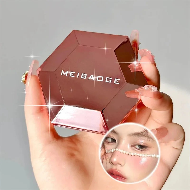 Diamond Highlighter Facial Bronzer Palette Platinum Shimmer Face Contour Powder Flash Body Base Illuminator - Water Light Makeup