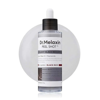 Korean Dr. Melaxin Peel Shot White And Black Rice Exfoliating Essence Brightening Skin Deep Moisturizing Cream Skin Care
