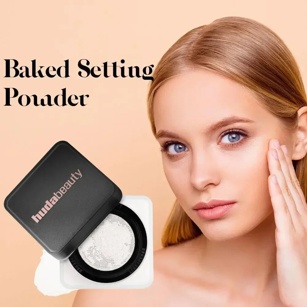 Hot Smooth Matte Loose Setting Powder Natural Long Lasting Oil Control Matte Waterproof Loose Powder Facial Makeup Cosmetics