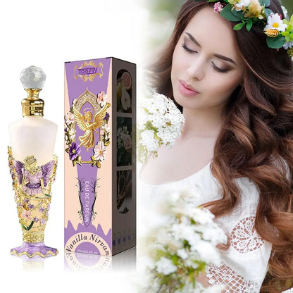 25ml Arabian Floral Goddess Perfume Fresh Vanilla Orchid Scent Eau De Toilette Long-lasting Charming Romantic Date Perfume Spray