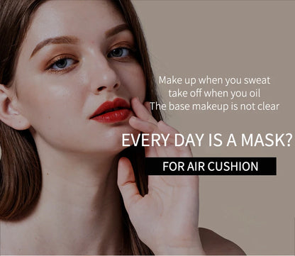 OCHEAL Mushroom Head BB Cream Foundation Cream for Face Makeup Concealer Cushion for Face Base Cream Makeup Cushion Compact