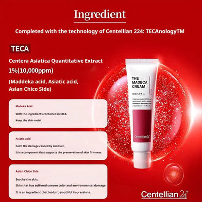 Korean 6th Generation Centellian 24 The Madeca Cream Active Whitening Antioxidant Moisturizer Fade Fine Line Hydrating Skin Care