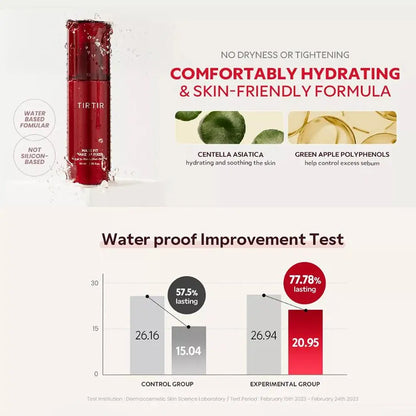 Korean TIRTIR Moisturizing Setting Spray Matte Lightweight Oil-control spray Hydrate Fast Film Forming Long-lasting Face Makeup