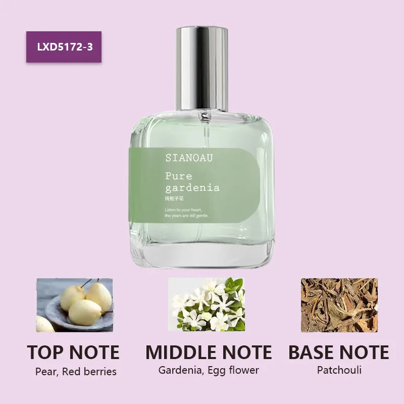 30ml Gardenia women's perfume with long-lasting floral fragrance niche high-end light perfume daily perfume
