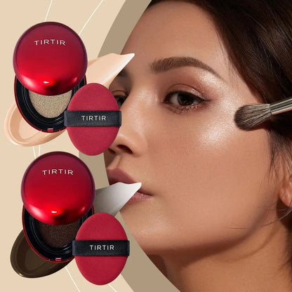TIRTIR Air Cushion Foundation Cream Long-lasting Concealer Whitening Makeup Waterproof Cosmetics Brighten Face Makeup