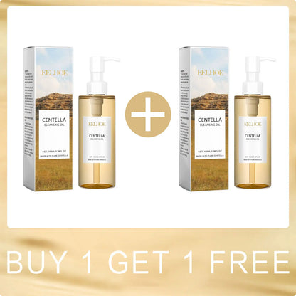 Centella Cleansing Oil Facial Makeup Remover Moisturizing Face Refresher Cleaning Centella Asiatica Extract Vitamin E Skin Oil