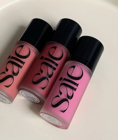 Saie High-gloss Gel Makeup Rose Pink Starglow Liquid Blush Hydrating Lasting Matte Rough Baby Chily Brand Face Glossy Sexy Blush