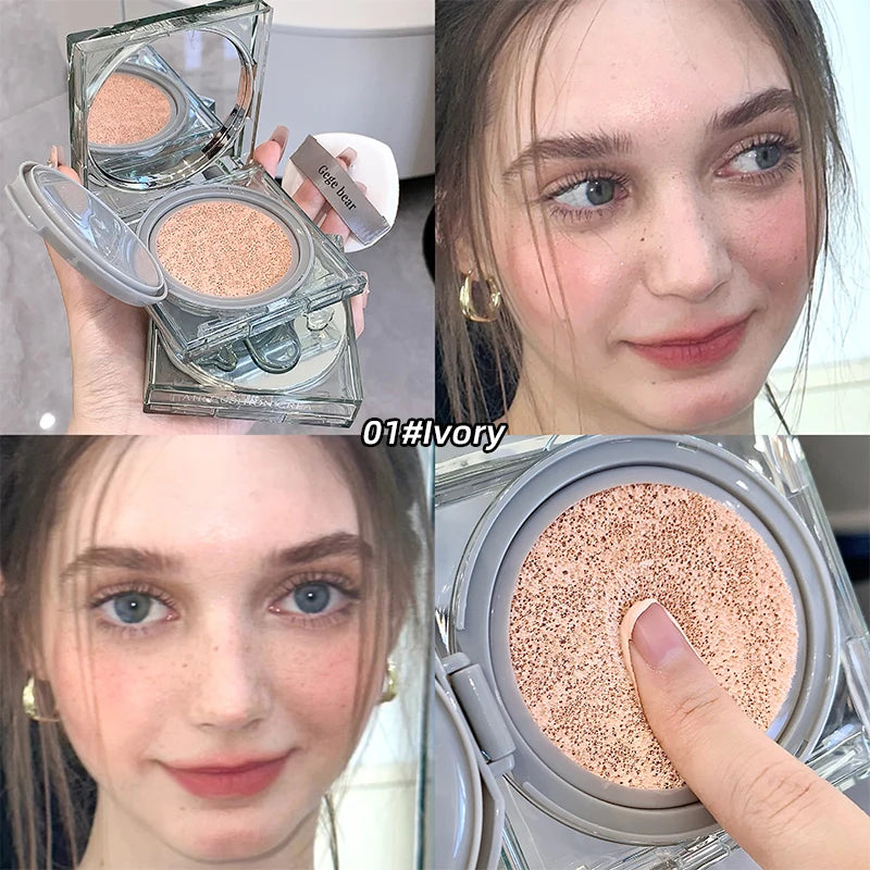 Gege Bear Moisturizing Air Cushion Cream Light Natural Clear Liquid Foundation Brightens Skin Tone Air Cushion BB Cream