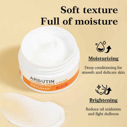 Vitamin C Whitening Freckles Cream Remove Dark Spots Melasma Niacinamide Lighten Melanin Anti-aging Brighten Skin Care Products