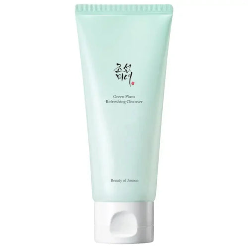 Korean Green Plum Refreshing Cleanser for Gentle Daily Wash Facial Foaming Cleanser Deeply Cleansing Oil Control Moisturizing