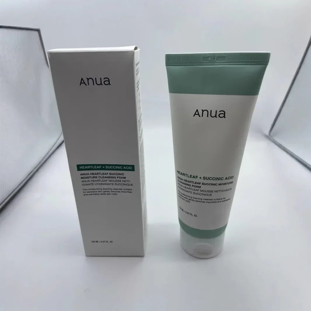New Version Of Anua Houttuynia Cordata Weak Acid Mild Amino Acid Cleanser Cleanser 150ml Moisturizing Cleanser Mask Skin Care