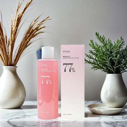 Anua Facial Skin Care Series Niacinamide Green Lemon Vitamin C Essence Peach 77% Niacin Serum Rice Ceramide Moisturizing Lotion