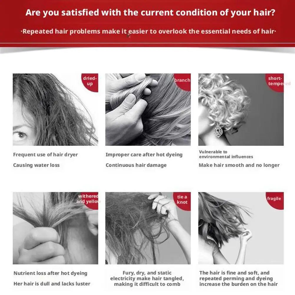 Original Japan Hair Mask Shampoo Conditioner - Repair Dry Damaged Hair Nourishing Improve Frizz Smoothing Flowing Hair Care