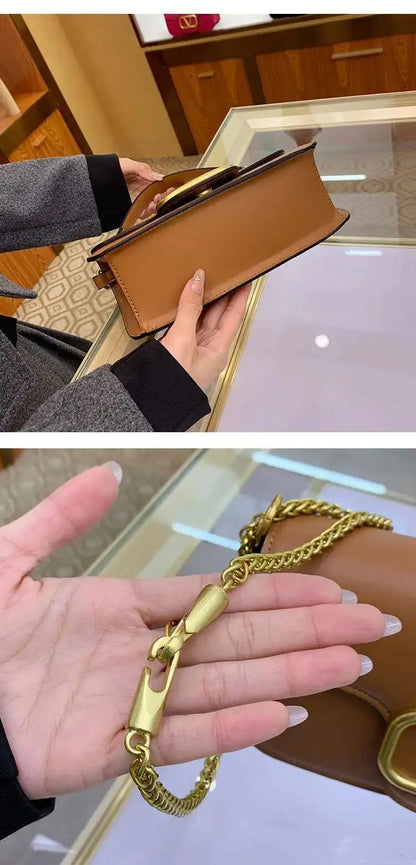 2025 New Underarm Women's Handbag Chain Shoulder Crossbody Bag Fashionable And Versatile High-quality Women's Bag Bolsa Feminina