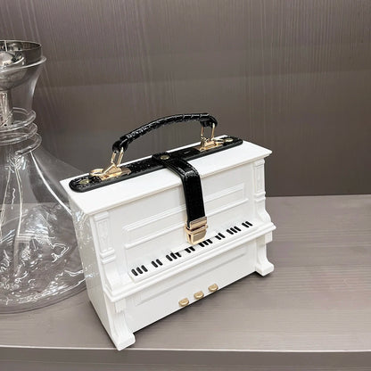 purses and handbags Luxury Designer crossbody shoulder bag For Women piano shape handmade bags Purse Messenger Bag banquet bag