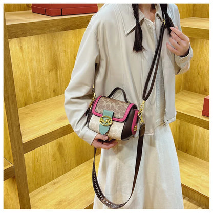 Elegant Women Top Handle Bag Geometric Pattern Tote Bags Women Underarm Bags Ladies Crossbody Bag Hot Popular Style Handbags