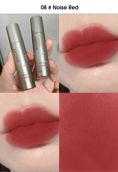 Single Velvet Matte Mist Lip Gloss,Waterproof Non-Stick Cup Lip Glaze Smudge Proof Not Fade Liquid Lipstick