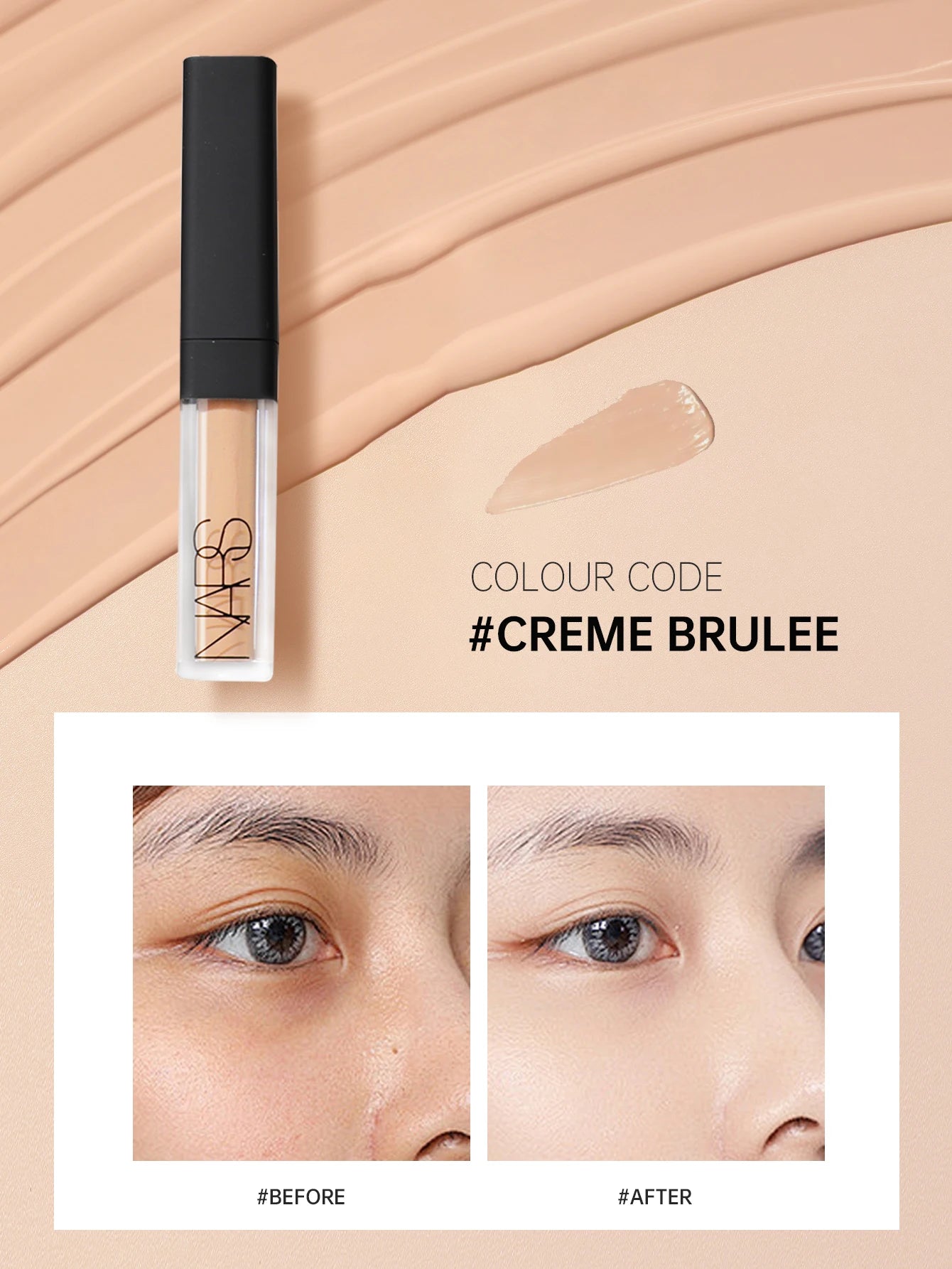 NARS Radiant Creamy Concealer,Mini,1.4ml Smoothing,Highlighting and Contouring