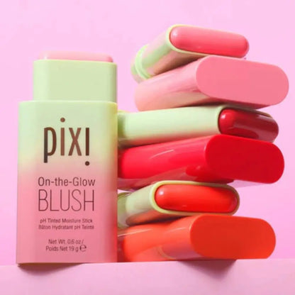 2025 MultiFunctional Vitality Pixi Powder Blusher Stick Natural Nude Matte Gloss Facial Makeup Cream Gentle Nonirritating Blush